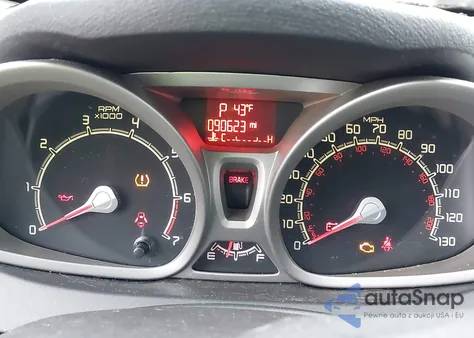 2013 Ford Fiesta Se из США, поврежденный, VIN 3FADP4BJ4DM136537